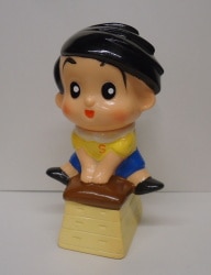 富士銀行　ぼくちゃん　ソフビ貯金箱　14体 富士銀行 ぼくちゃん ソフビ貯金箱 14体 希少] 富士銀行 ボク