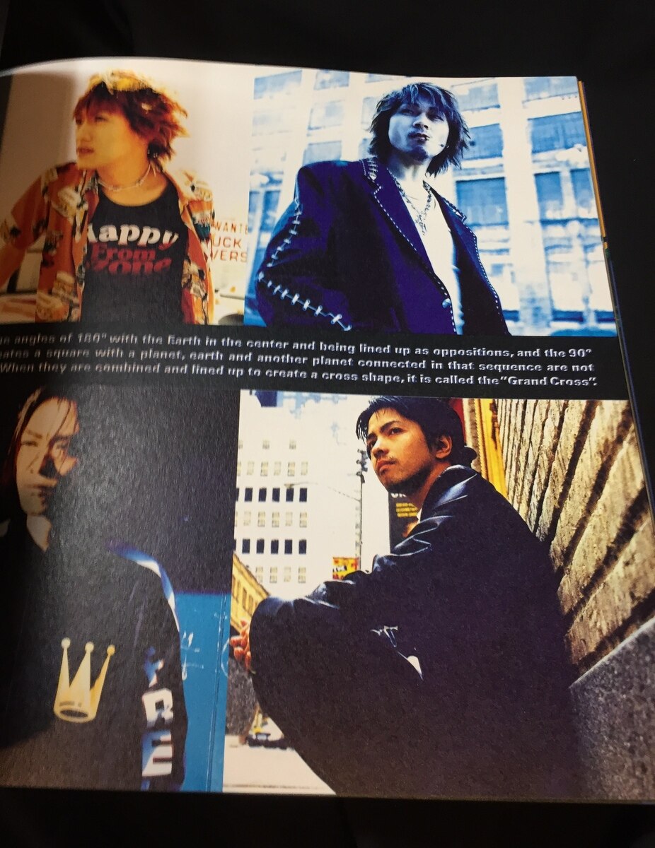 L'Arc ～ en ～ Ciel 1999 GRAND CROSS TOUR Pamphlet | あり