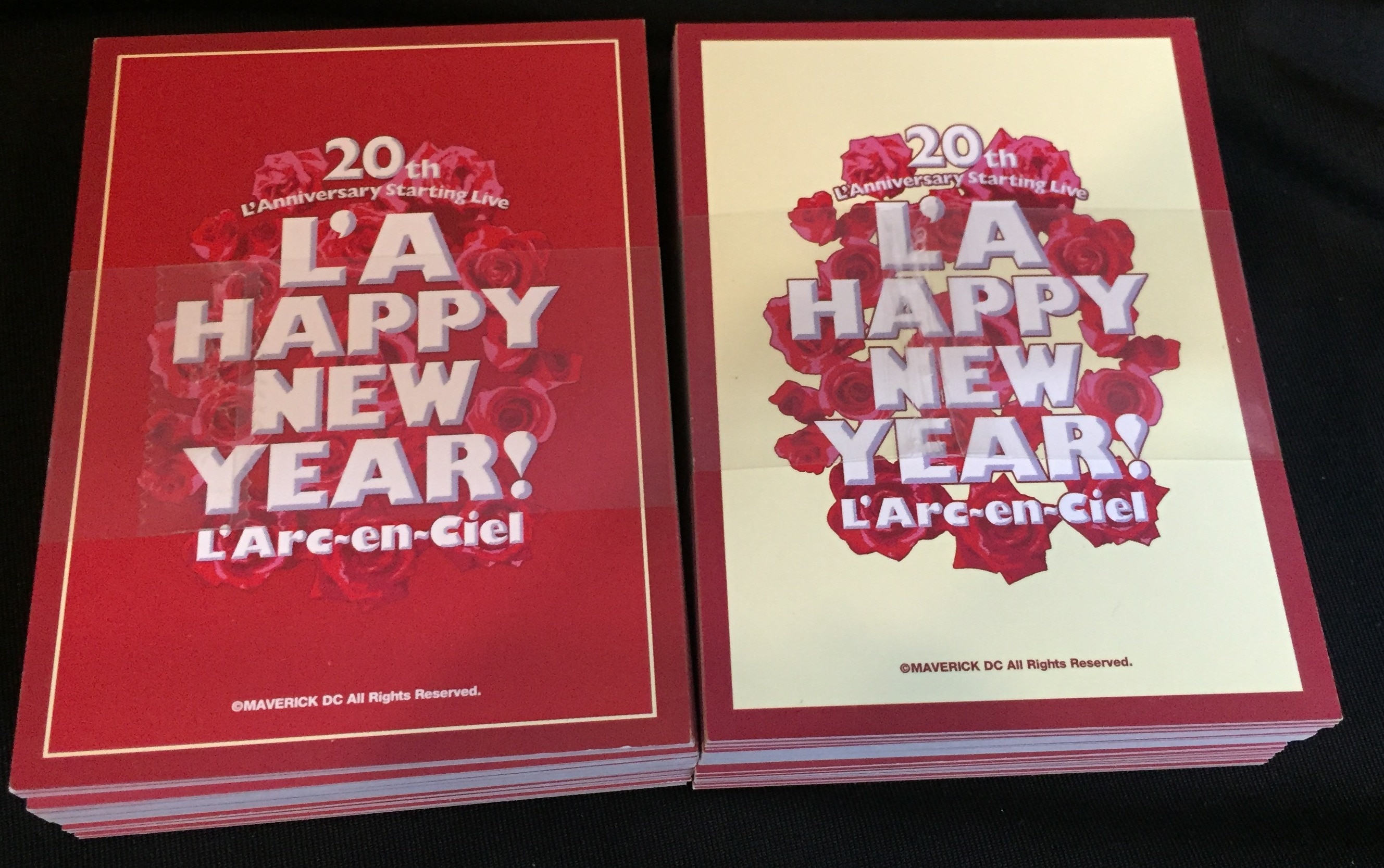 L'Arc-en-Ciel 20th L'Anniversary Starting Live L'A HAPPY NEW YEAR