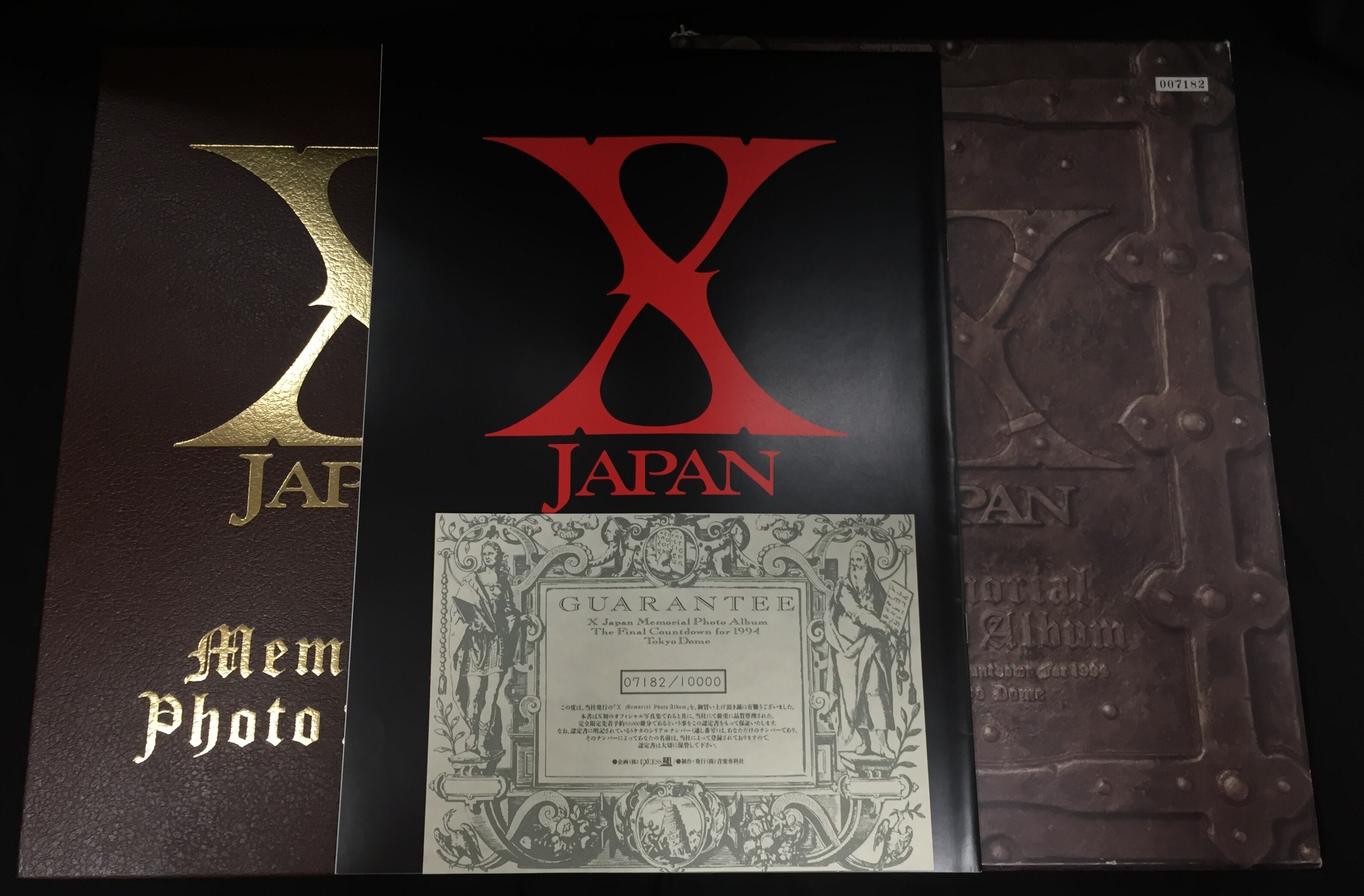 X JAPAN 写真集(1994年発売/初版/完全限定先着予約10