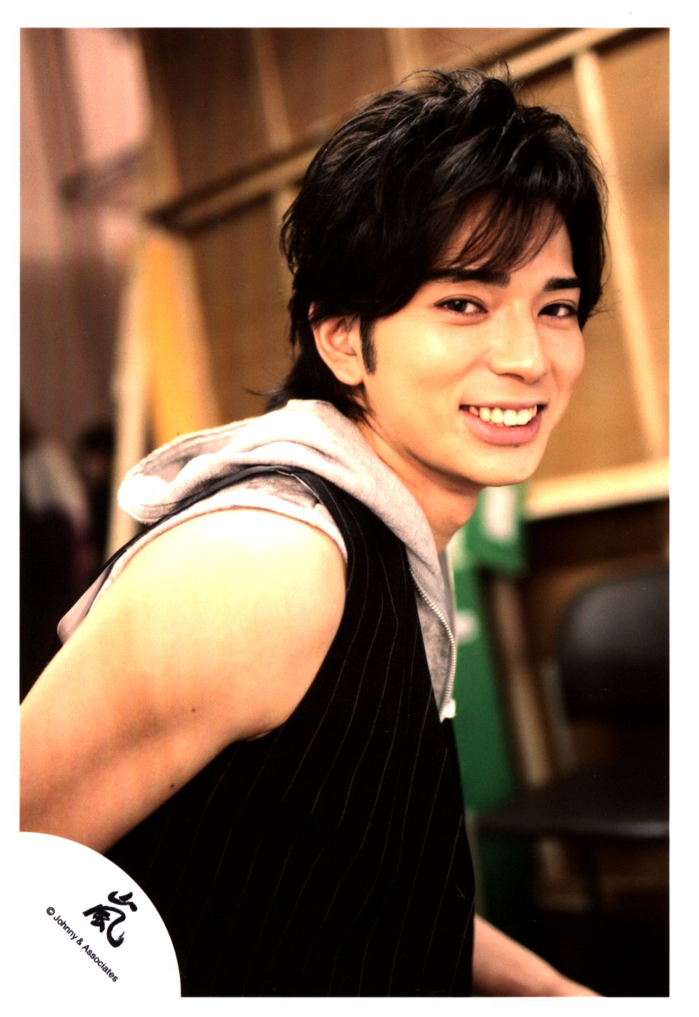 岚 松本润 公式写真 *岚ロゴ