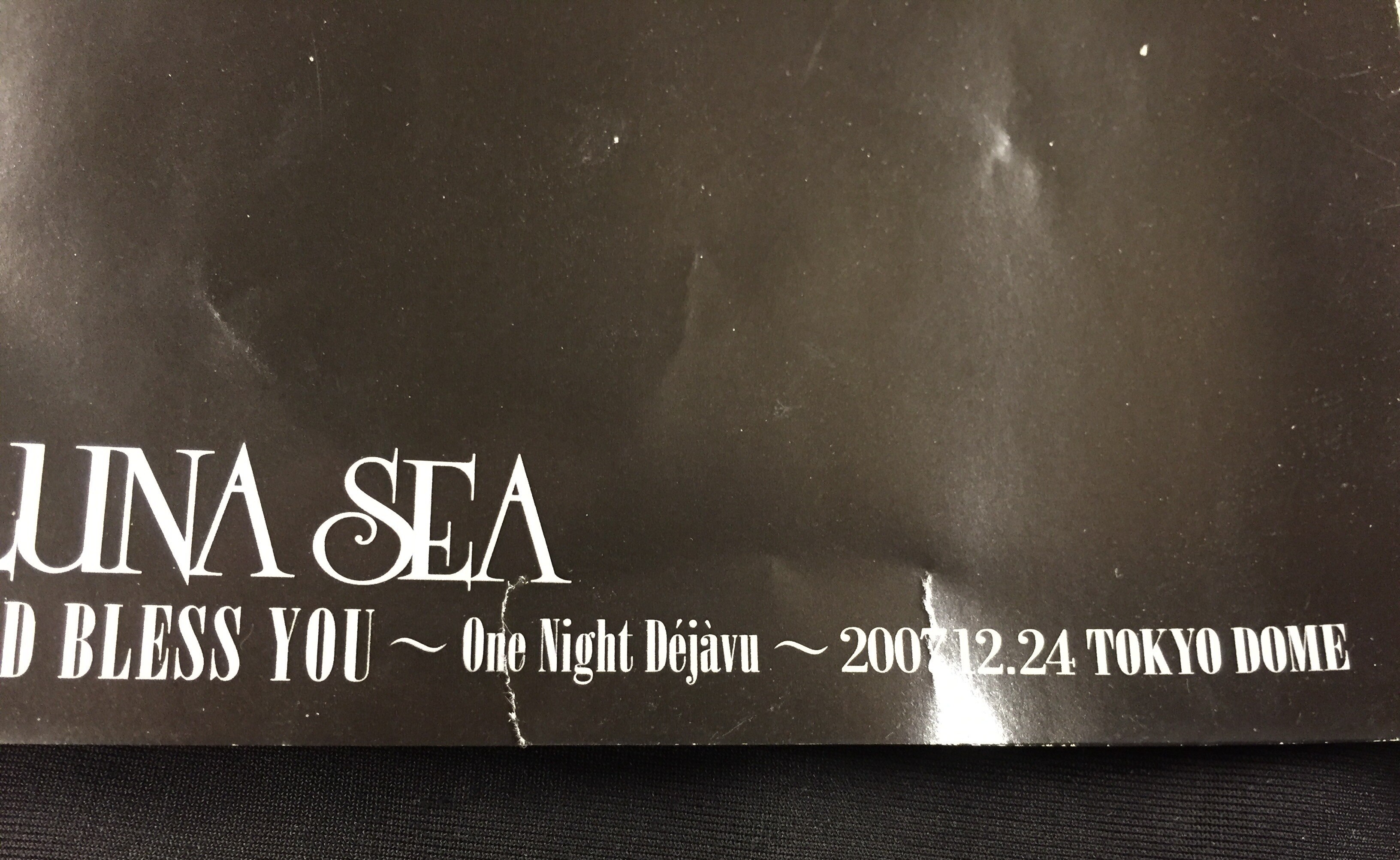 LUNA SEA 初回限定盤(2DVD) GOD BLESS YOU ～One Night Dejavu