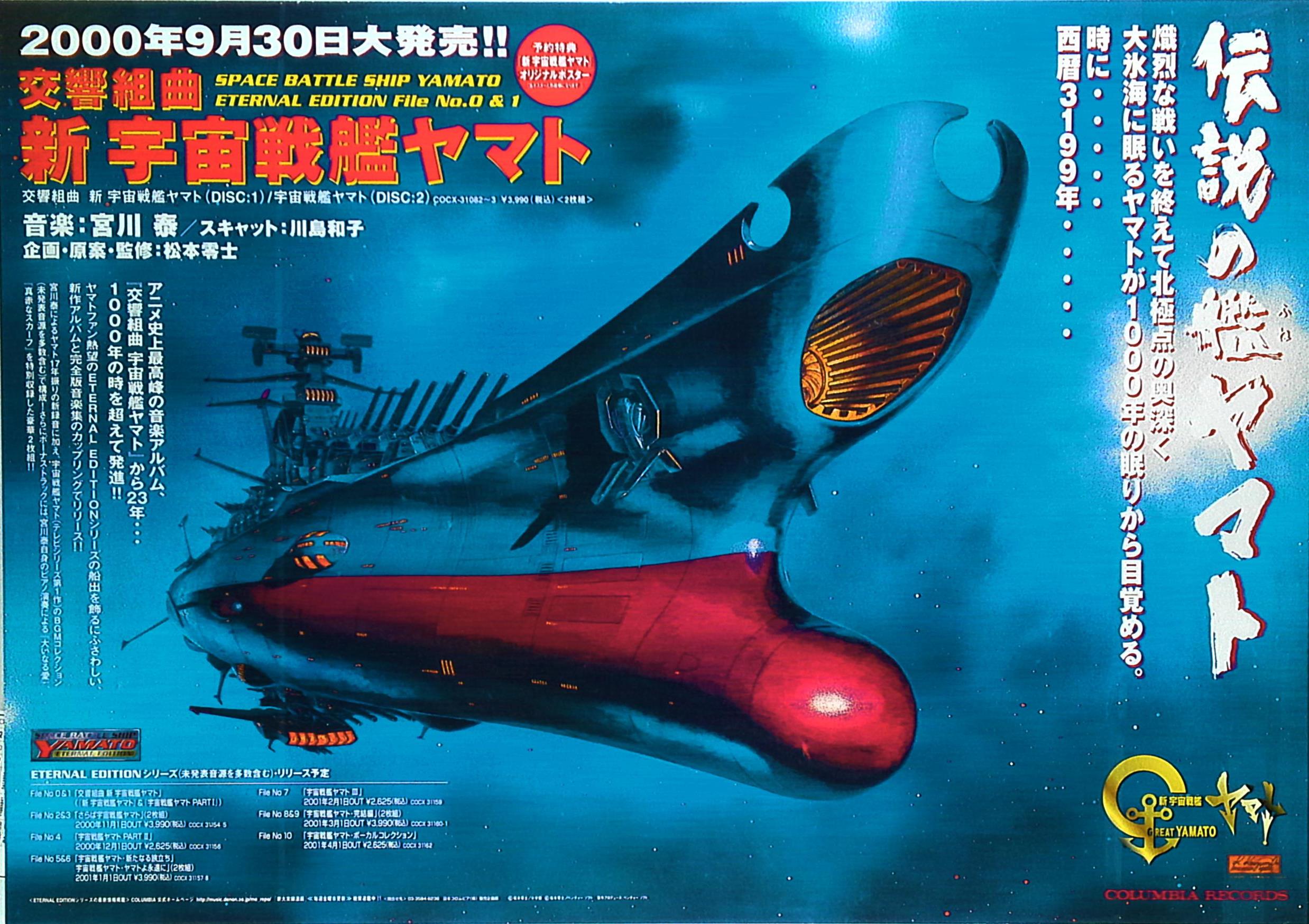 宇宙戦艦ヤマト完結編」劇場公開版Ｂ２サイズポスター（非売品・新品