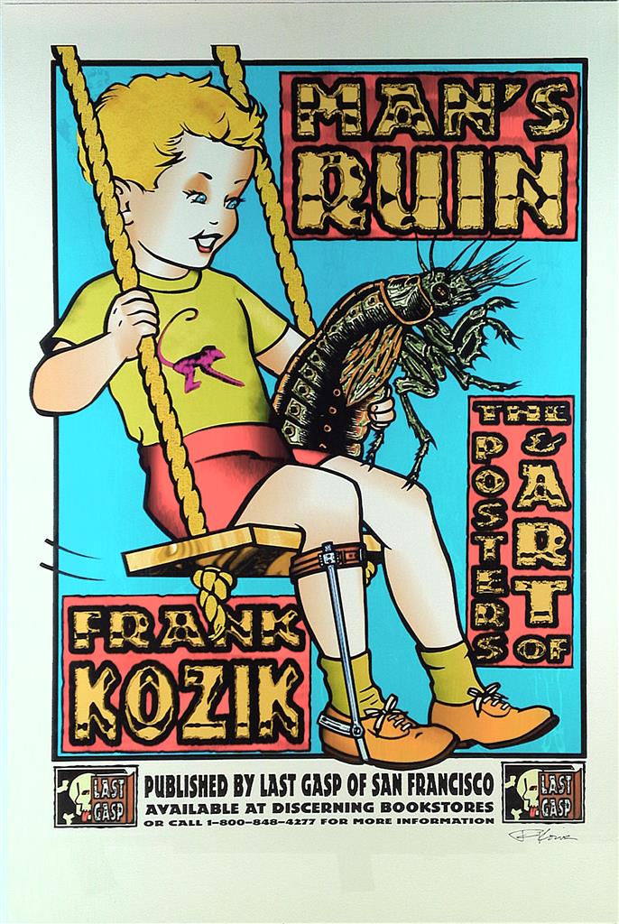 Frank ・ Kozik'S RUIN MAN poster | Mandarake Online Shop