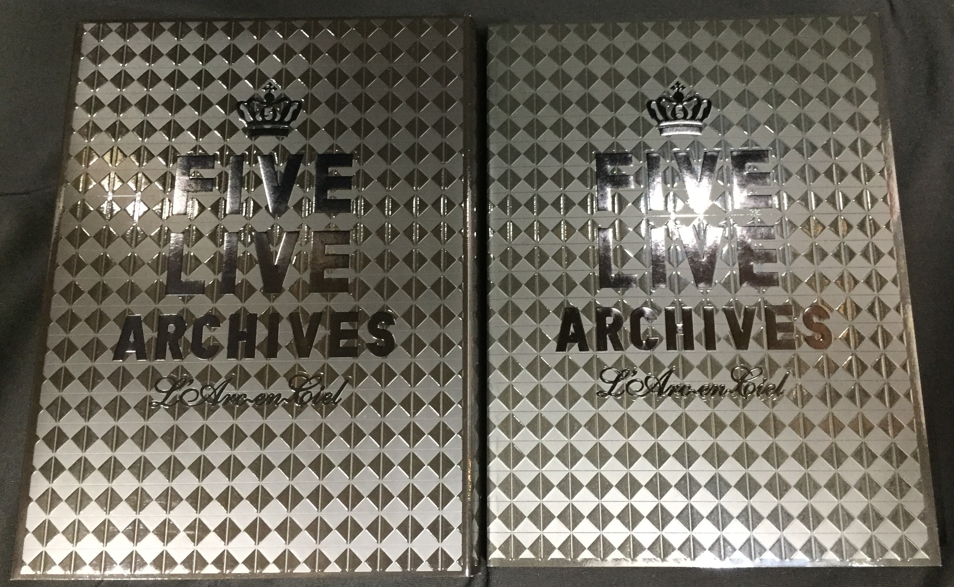 L'Arc-en-Ciel 完全生産限定盤(5DVD) FIVE LIVE ARCHIVES | ありある ...