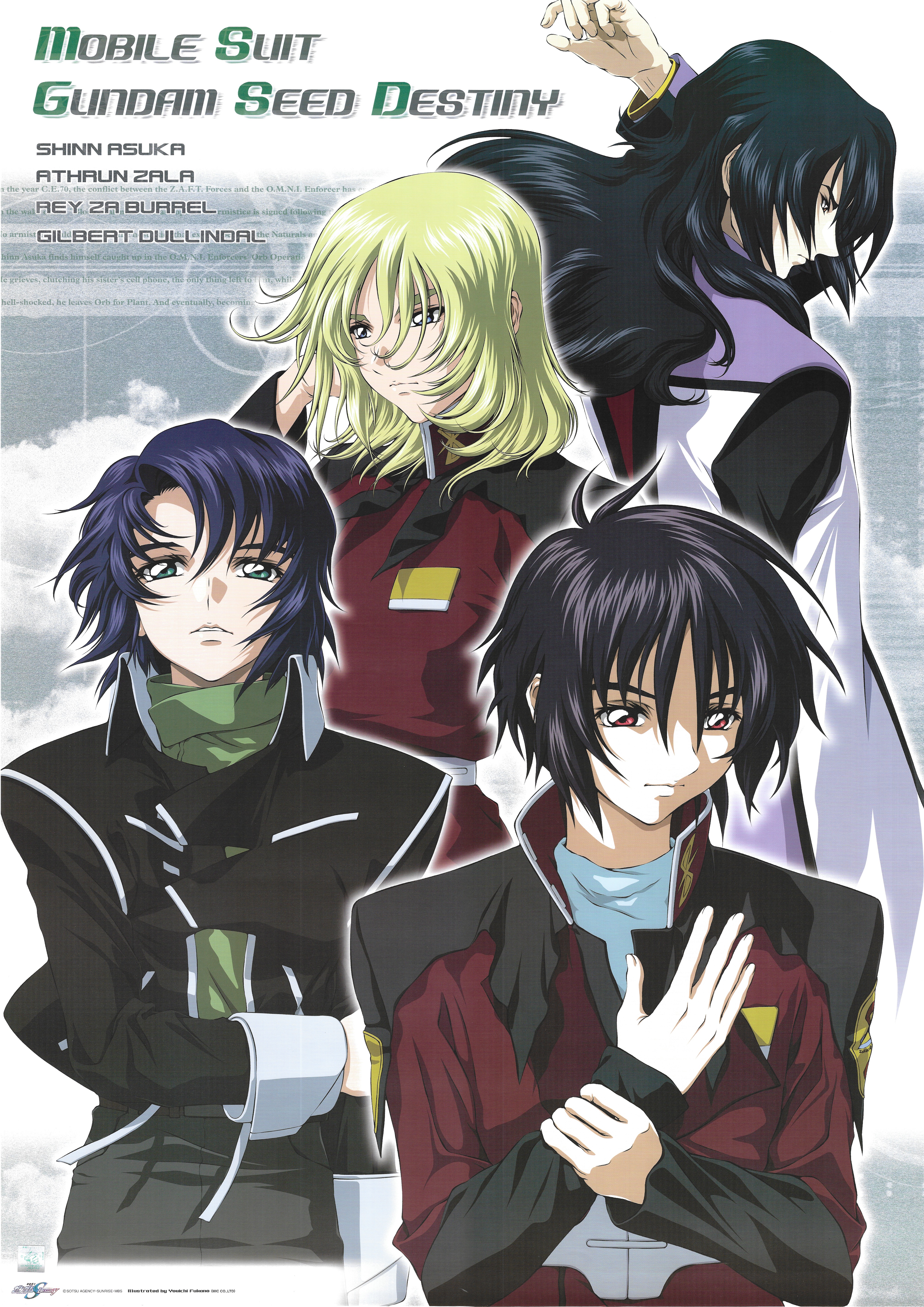 Mobile Suit Gundam Seed Destinies B2 Poster for Sales
