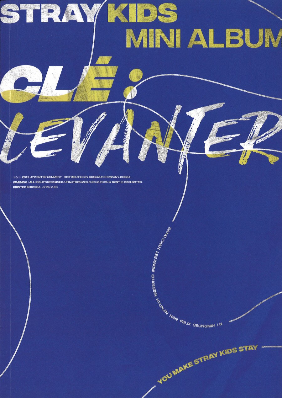 CD Stray Kids CLE: LEVANTER LEVANTER ver. Felix *Disc surface 