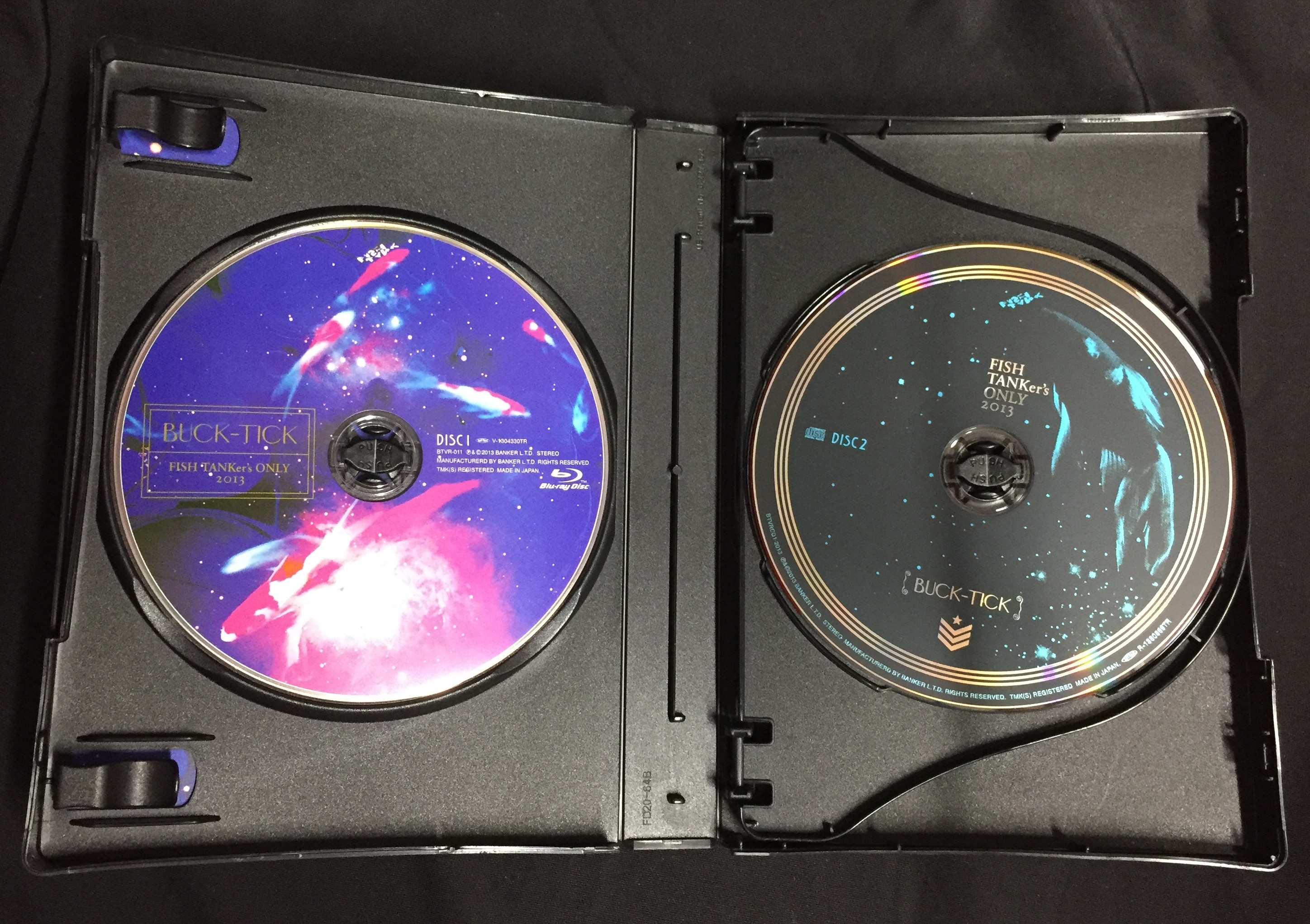 適切な価格 ミュージック 2013+2014/Blu-ray+CD BUCK-TICK/FISH 