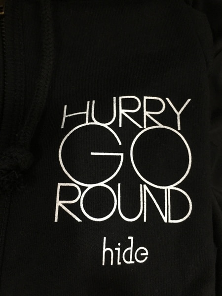 hide 映画 『HURRY GO ROUND』 限定特典 パーカー / Black / L | あり ...
