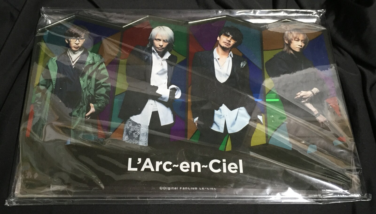 8,739円L'Arc〜en〜Ciel ラルスクラッチA賞　巨大アクリルスタンド