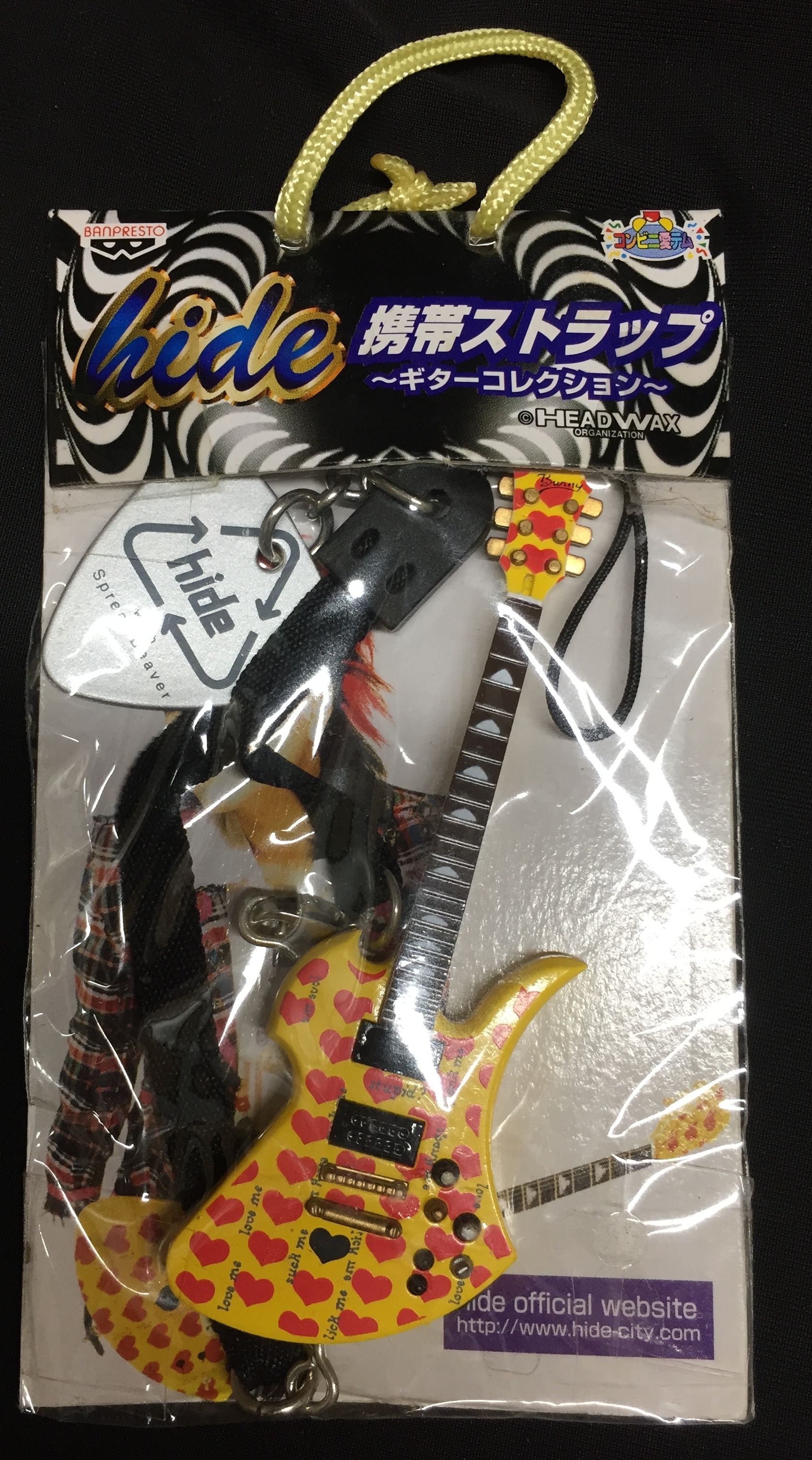 hide ギター サイケ クロック 時計 グッズ X JAPAN - タレントグッズ