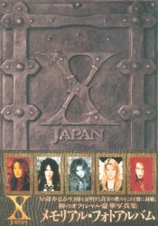 X JAPAN Photograph Collection Memorial Photo Album