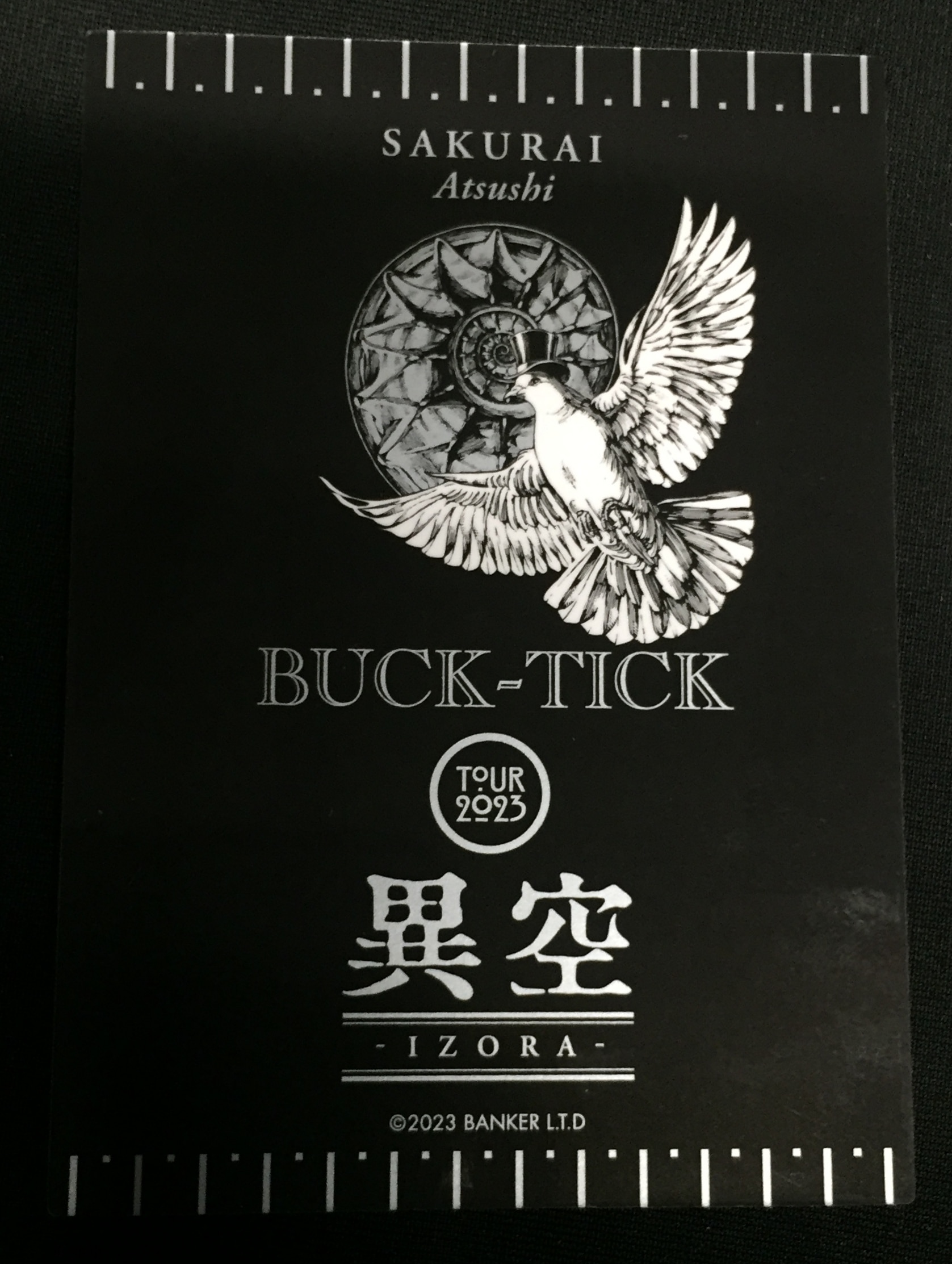 BUCK-TICK／TOUR 2023 異空-IZORA- 0723 TOKYO GARDEN THEATER（完全 