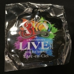 L'Arc～en～Ciel 2022 30th L'Anniversary TOUR デジタル ラルくじ アクリルキーホルダー (ブラック)