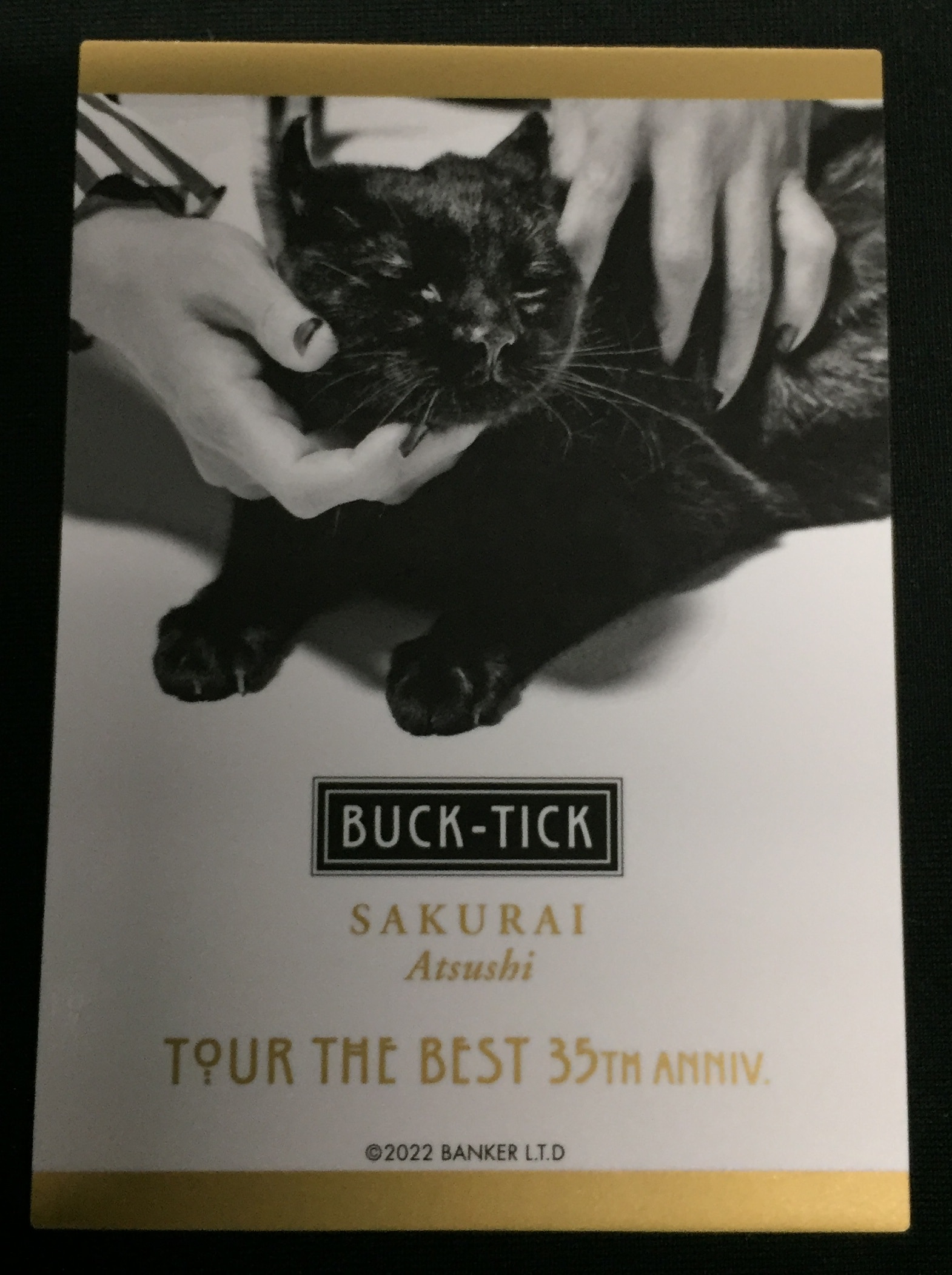 BUCK-TICK 2022 TOUR THE BEST 35th anniv. 櫻井敦司 ランダムトレカ