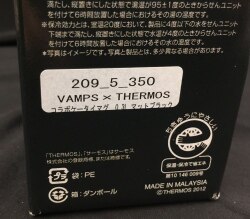 VAMPS VAMPS x THERMOS コラボケータイマグ (マッドブラック) | あり