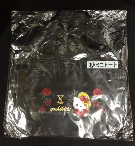 X JAPAN YOSHIKI サンリオ当りくじ yoshikitty ミニトート