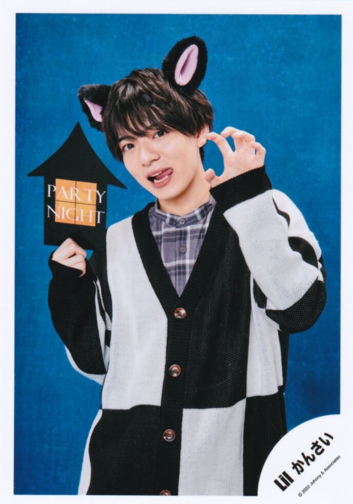 Lil かんさい 22年Greeting Photo Halloween 2022 西村拓哉 公式写真