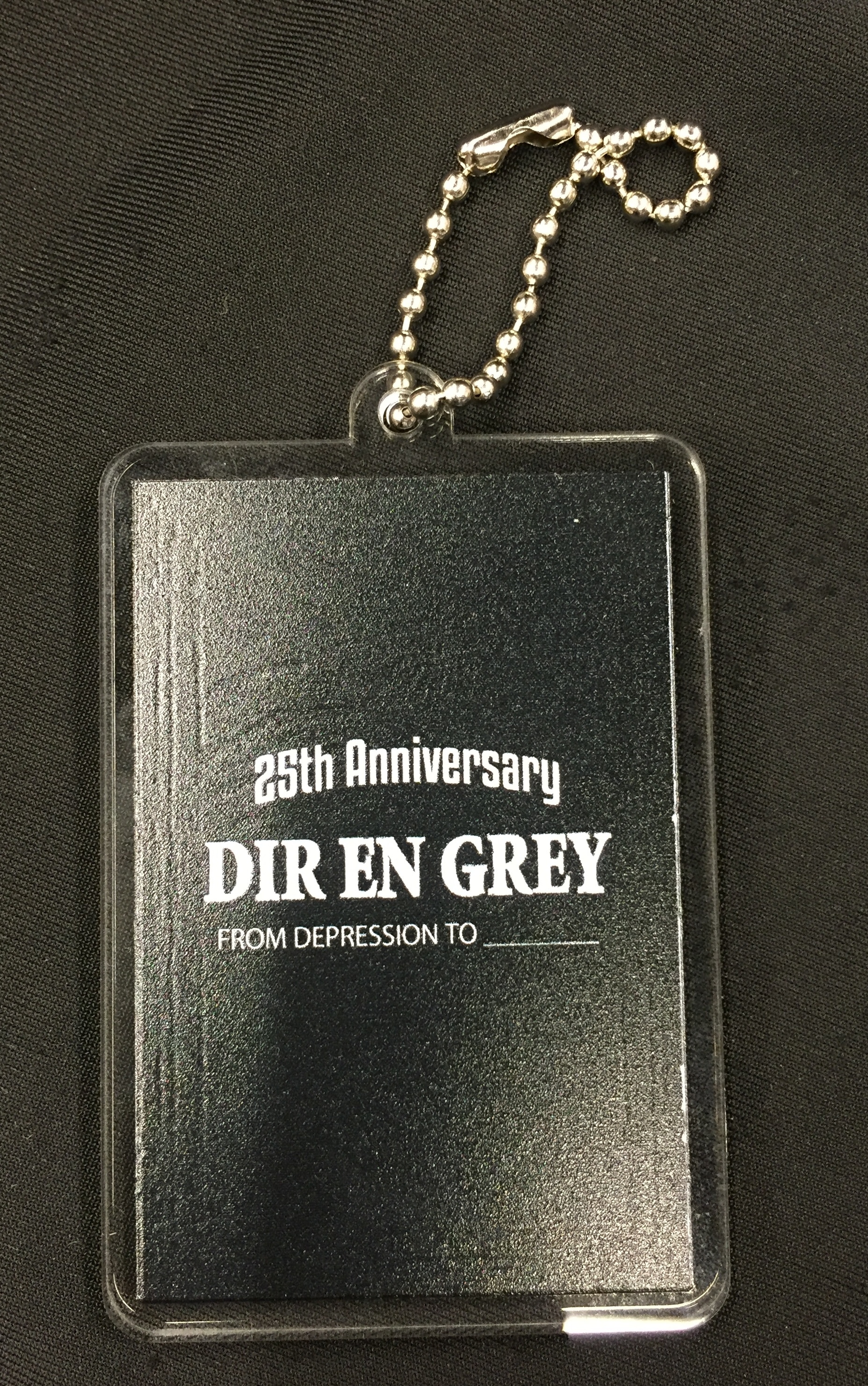 DIR EN GREY 25th Anniversary TOUR22 FROM DEPRESSION TO________ ランダムアクキー 京 |  ありある | まんだらけ MANDARAKE