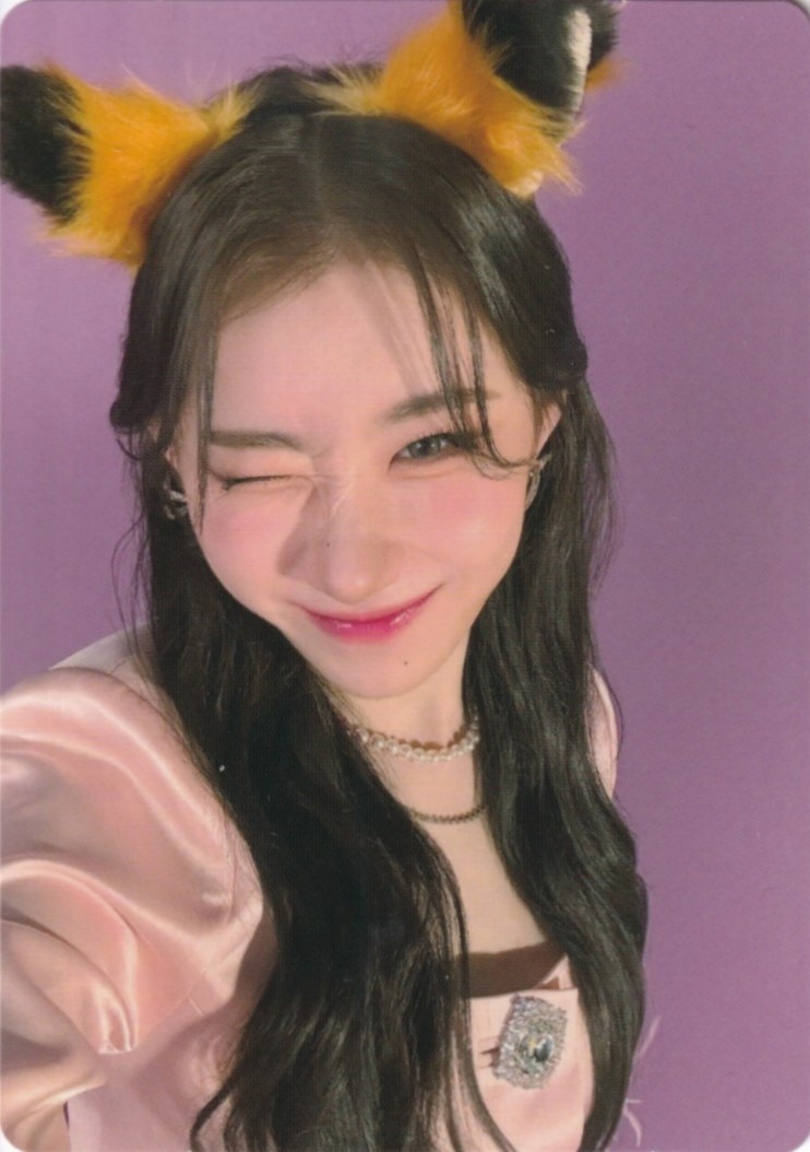 ITZY Algorhythm CHAERYEONG トレーディングカード ラキドロ