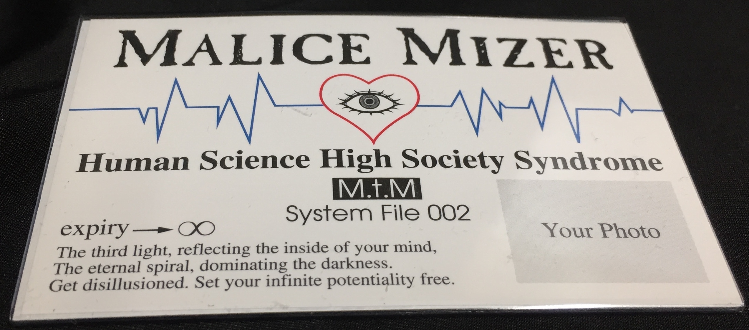 MALICE MIZER Human Science High Society Syndrome -M.†.M- System 