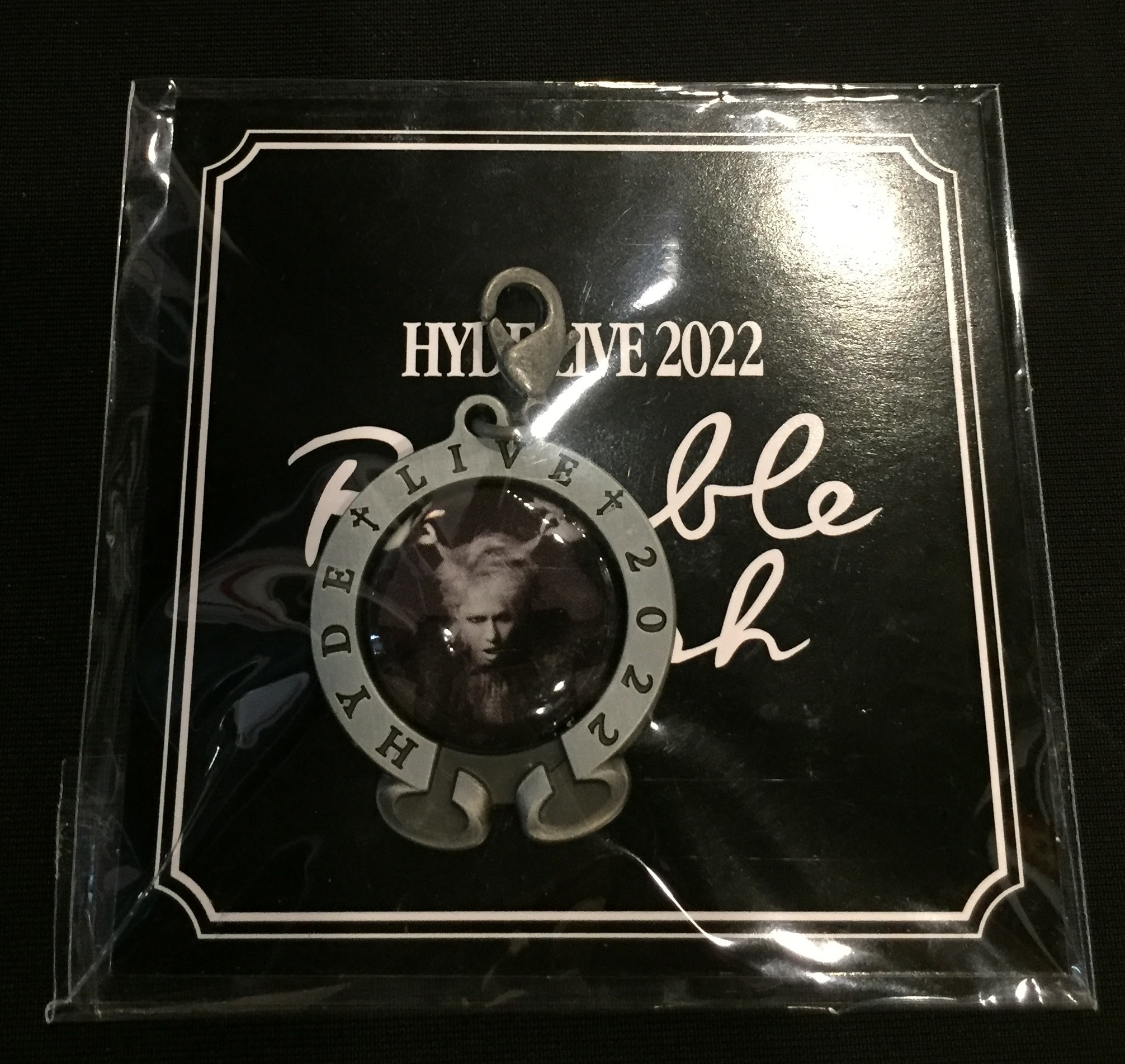 HYDE HYDE LIVE 2022 RUMBLE FISH OFFICIAL GOODS HYGACHA メタル