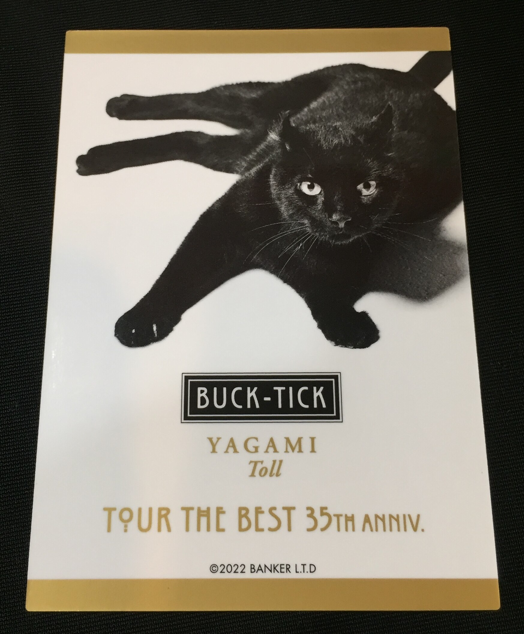 BUCK-TICK ランダムトレカ ヤガミトール / 2022 TOUR THE BEST 35TH