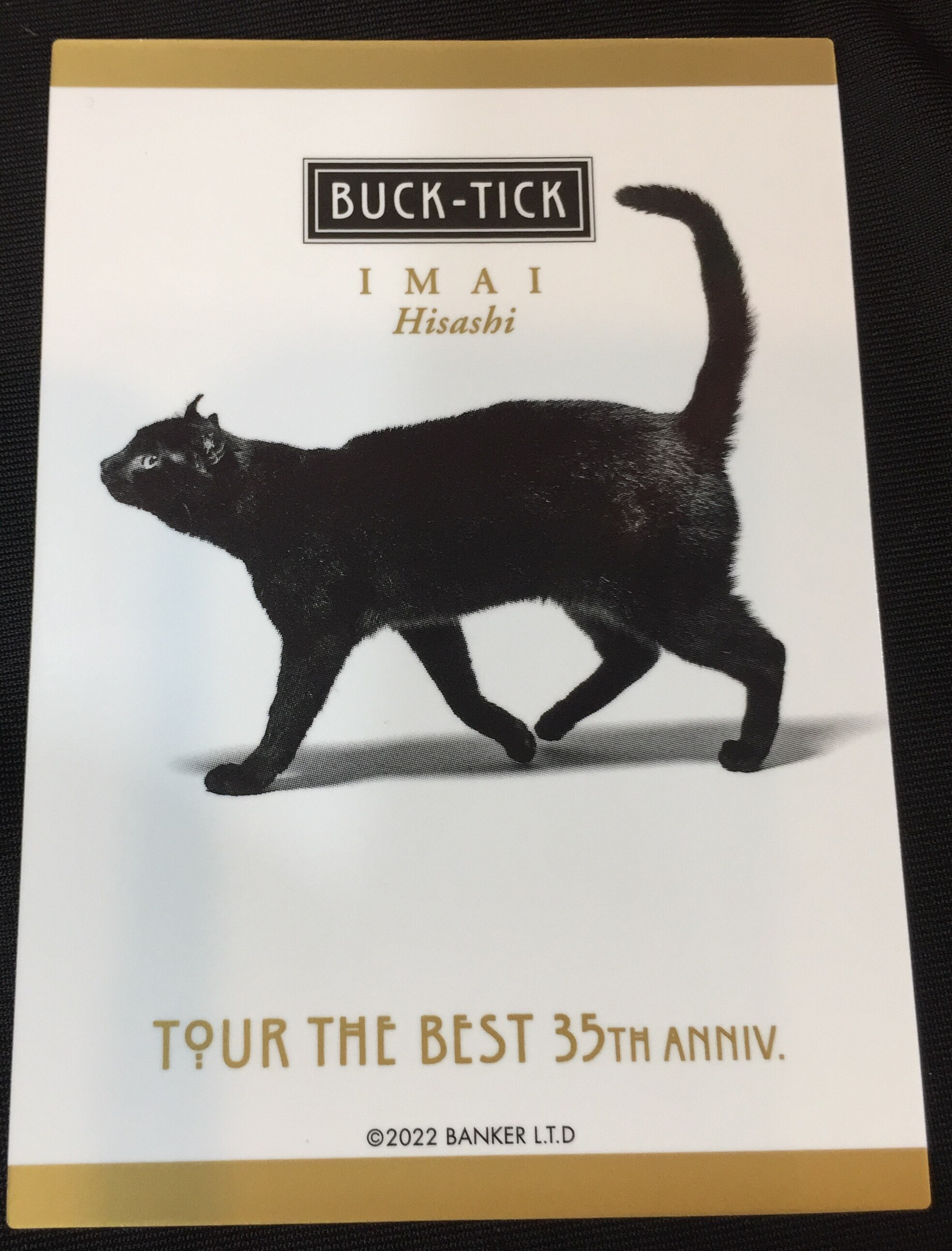 BUCK-TICK 2022 TOUR THE BEST 35th anniv. 今井寿 ランダム