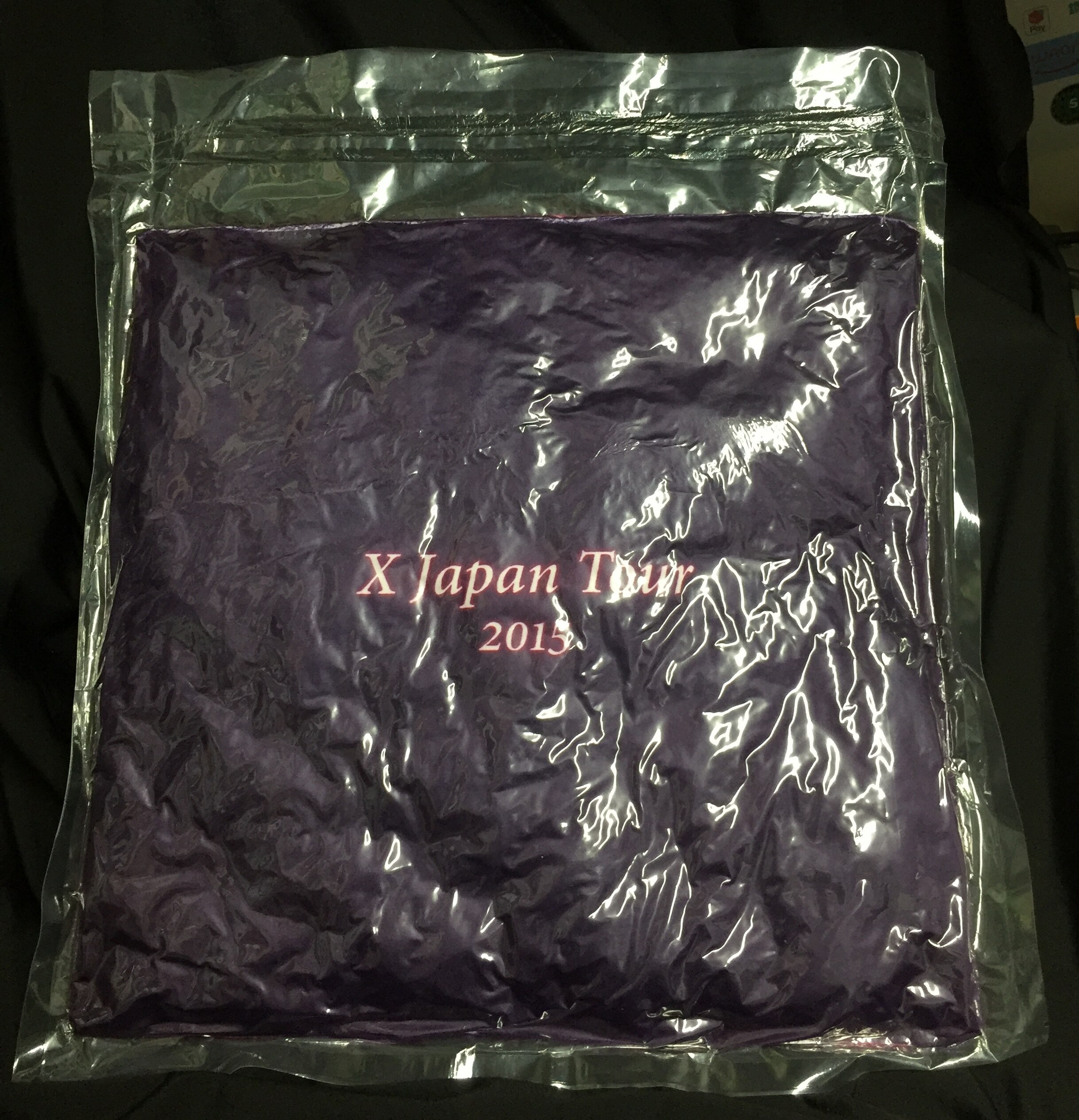 X JAPAN X JAPAN WORLD TOUR 2015-2016 IN JAPAN ベロア生地クッション