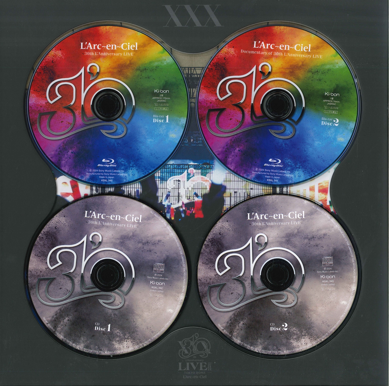 L'Arc～en～Ciel 完全生産限定盤(2BD+2CD+GOODS) 30th L'Anniversary 