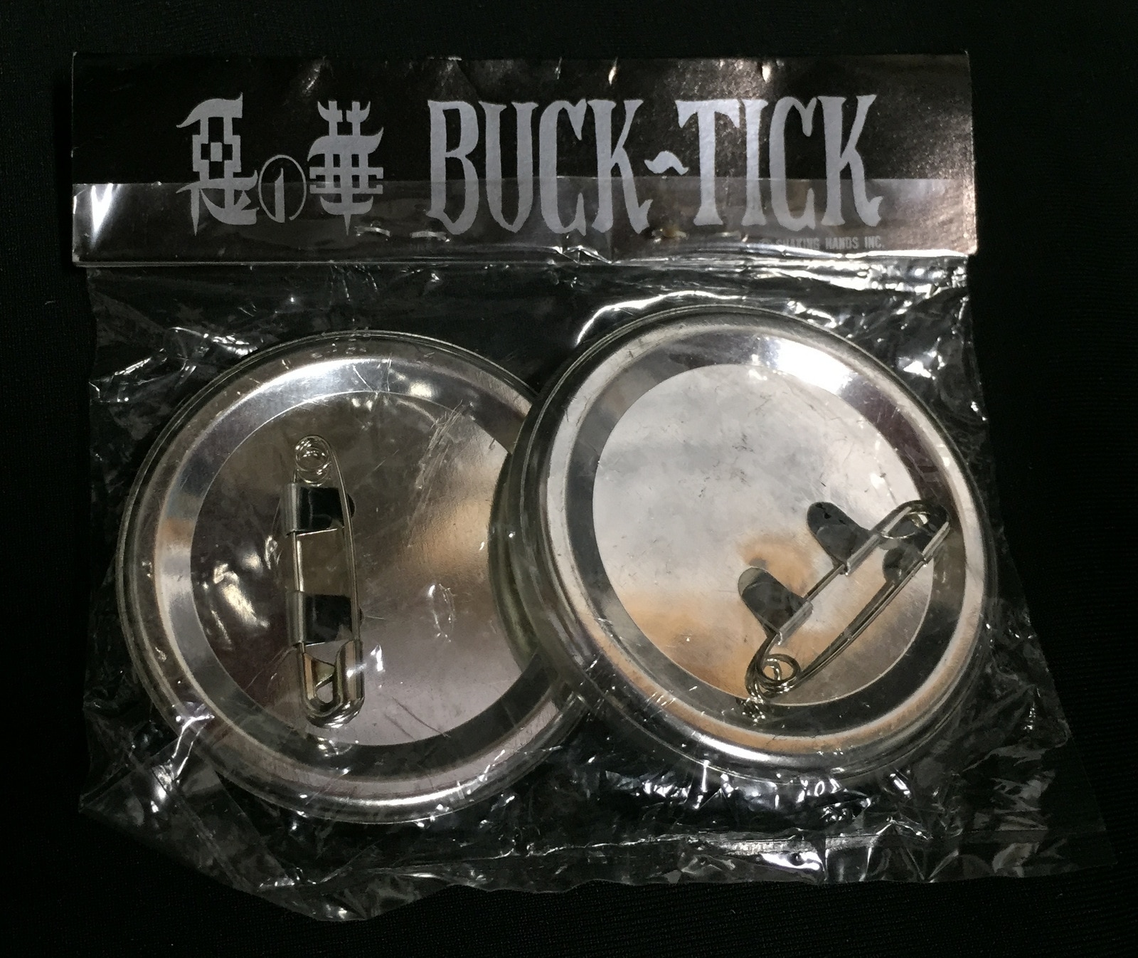 BUCK-TICK 1990 悪の華 TOUR 缶バッジ(2個セット) | ありある