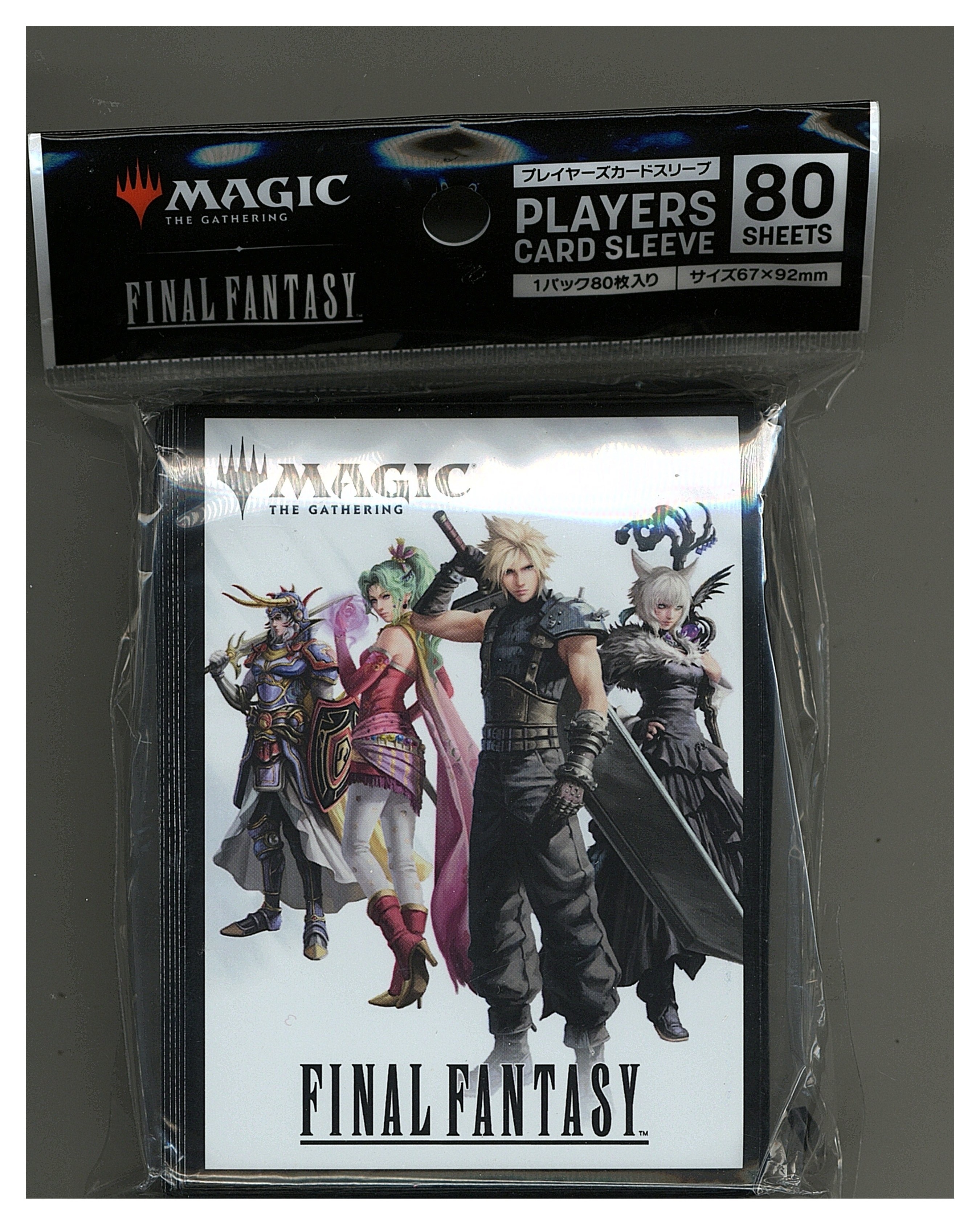 エンスカイ プレイヤーズカードスリーブ MFS-01 光の戦士(FFI)/ティナ(FFVI)/クラウド(FFVII)/ヤ・シュトラ(FFXIV) FF