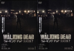 Foreign Drama DVD The Walking Dead 7 DVD-BOX Complete 2-BOX set