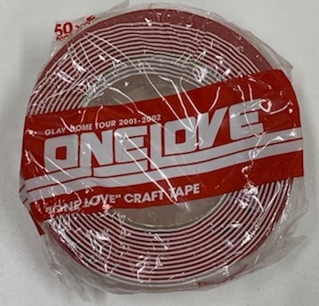 GLAY 01-02 DOME TOUR ONE LOVE craft tape | ありある | まんだらけ MANDARAKE