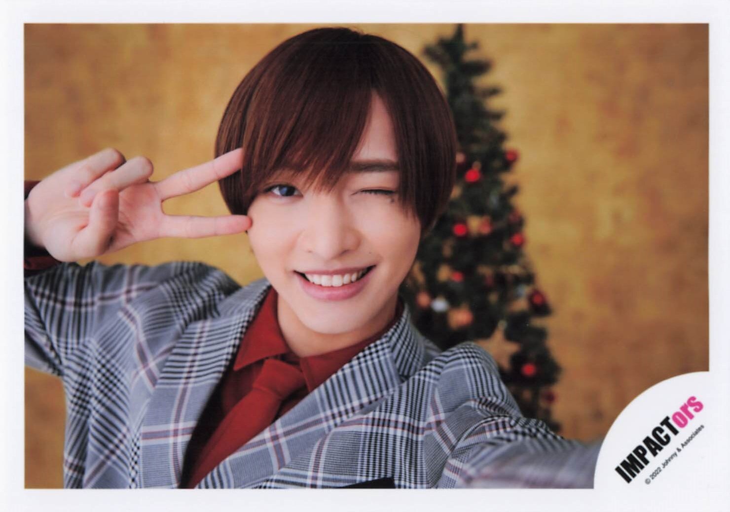 IMPACTors 22年Greeting Photo Christmas ver 佐藤新 公式写真 *1枚