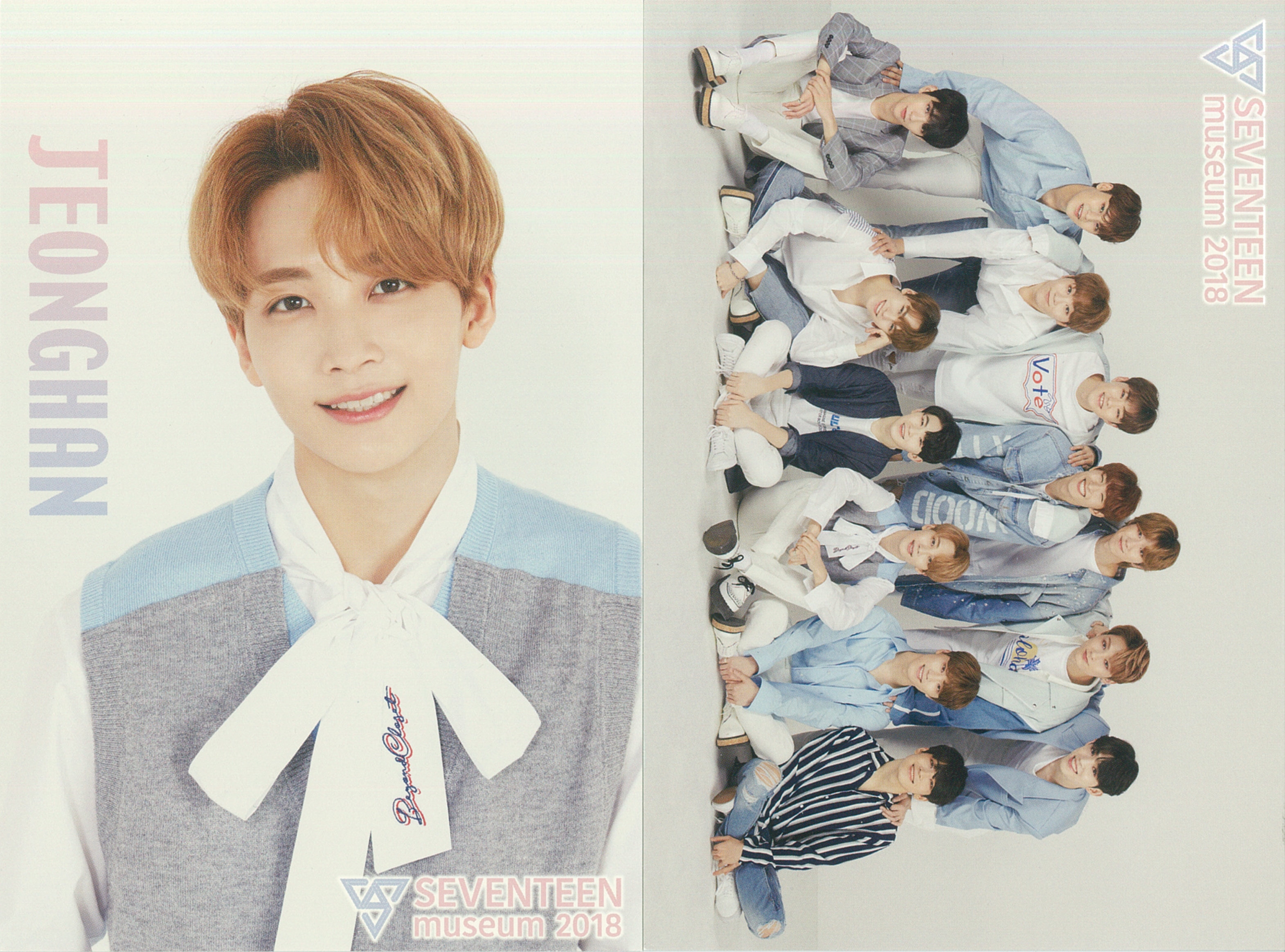 SEVENTEEN 2018 SEVENTEEN museum JEONGHAN ポストカード2枚セット | まんだらけ Mandarake