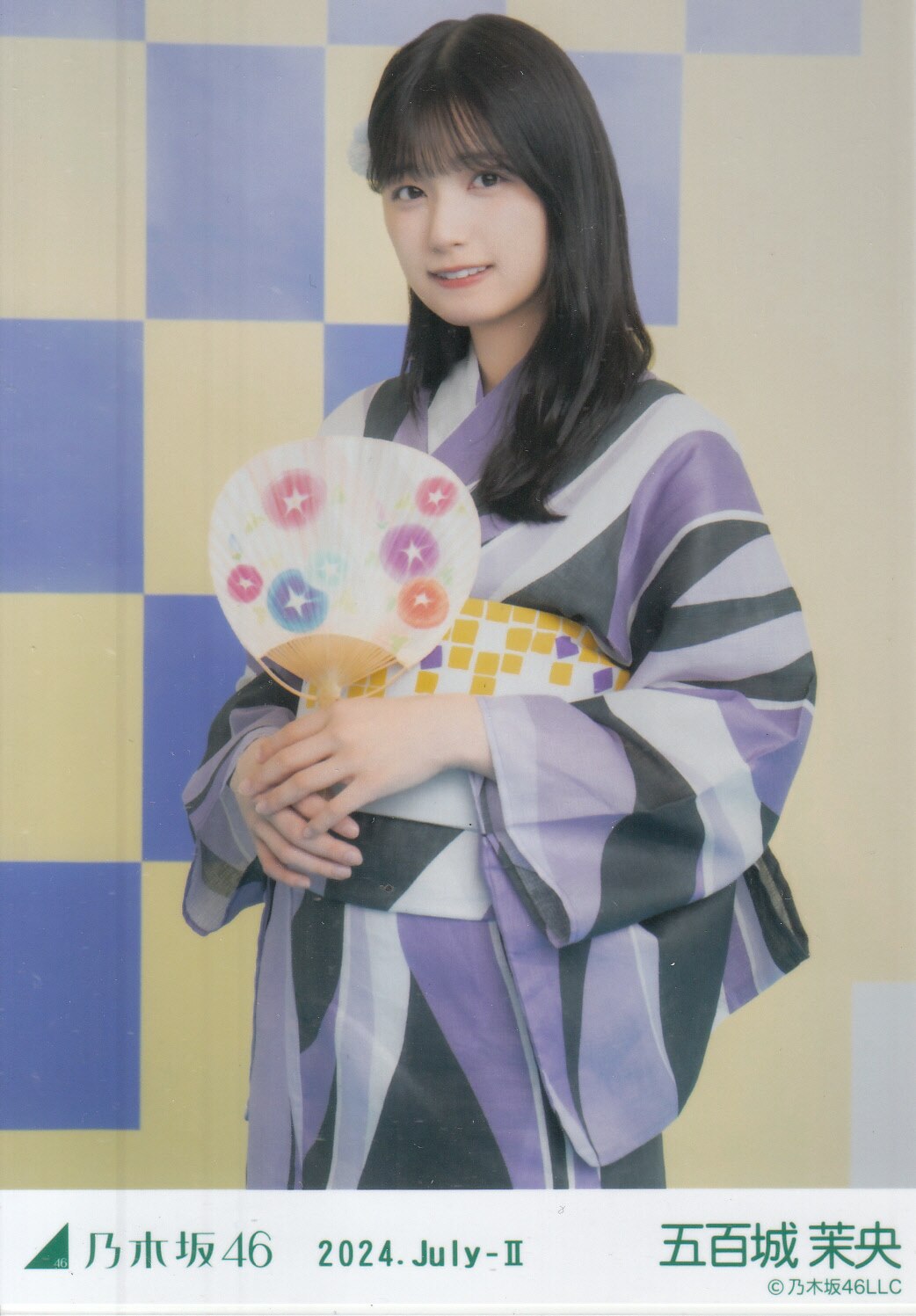 乃木坂46 会場限定ランダム生写真 五百城茉央 2024.July-II 浴衣  