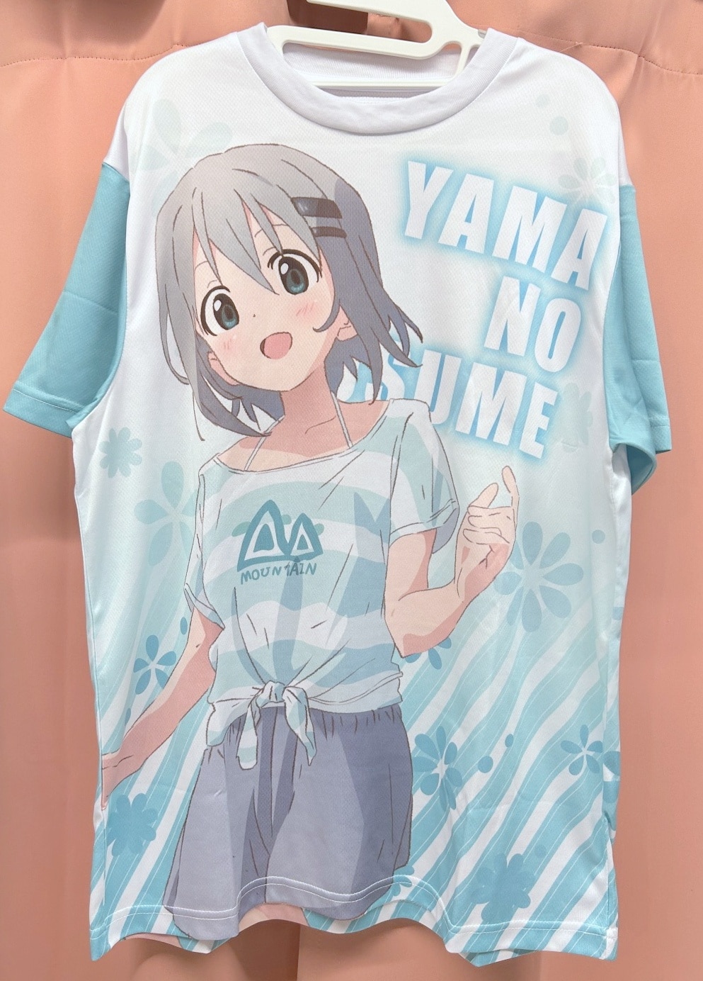 ヤマノススメ おもいでプレゼント フルグラフィックTシャツ