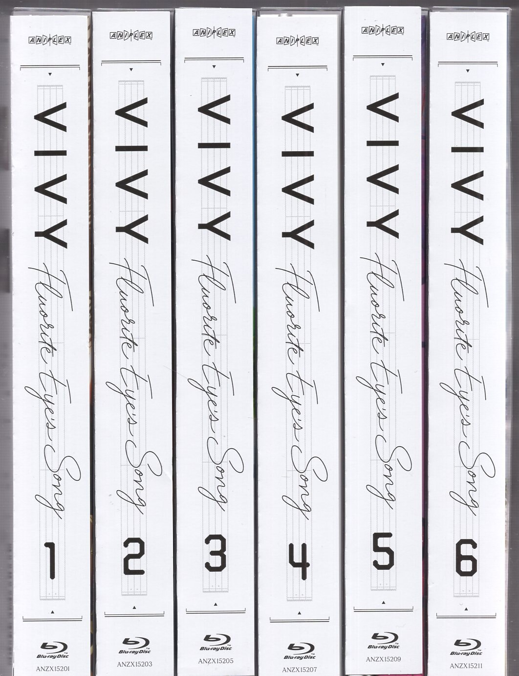 Vivy-Fluorite Eye's Song- ブルーレイ 全6巻セット