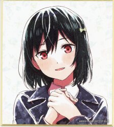 黒執事 Book of the Atlantic 来場者特典 ミニ色紙(シエル) 4週目