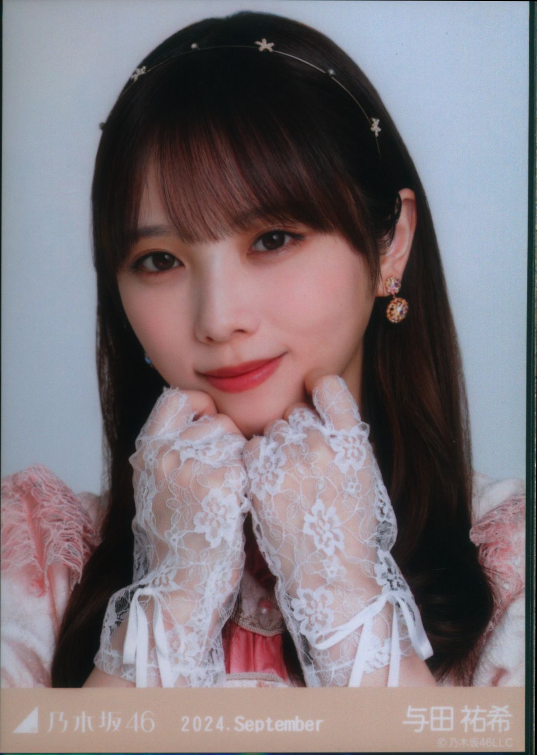 NMB48 松岡さくら 直筆 生写真