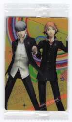 Bandai Persona Wafer Part 2 /2801626 Protagonist and Yosuke (P4G) 08