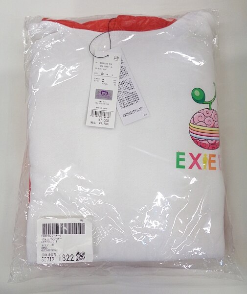 EXIEEE ONE PIECE FILM RED ×EXIEEE パーカー UTA LIVEパーカー レッド Sサイズ レッドS