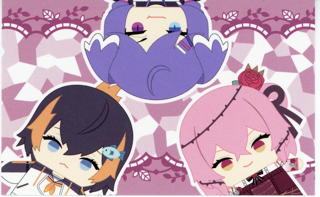 ANY COLOR株式会社 NIJISANJI EN にじぱぺっとグッズ OBSYDIA/特典イラストカード