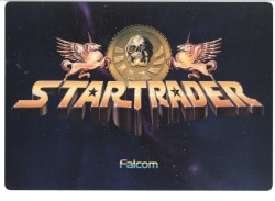Falcom STARTRADER 下敷き