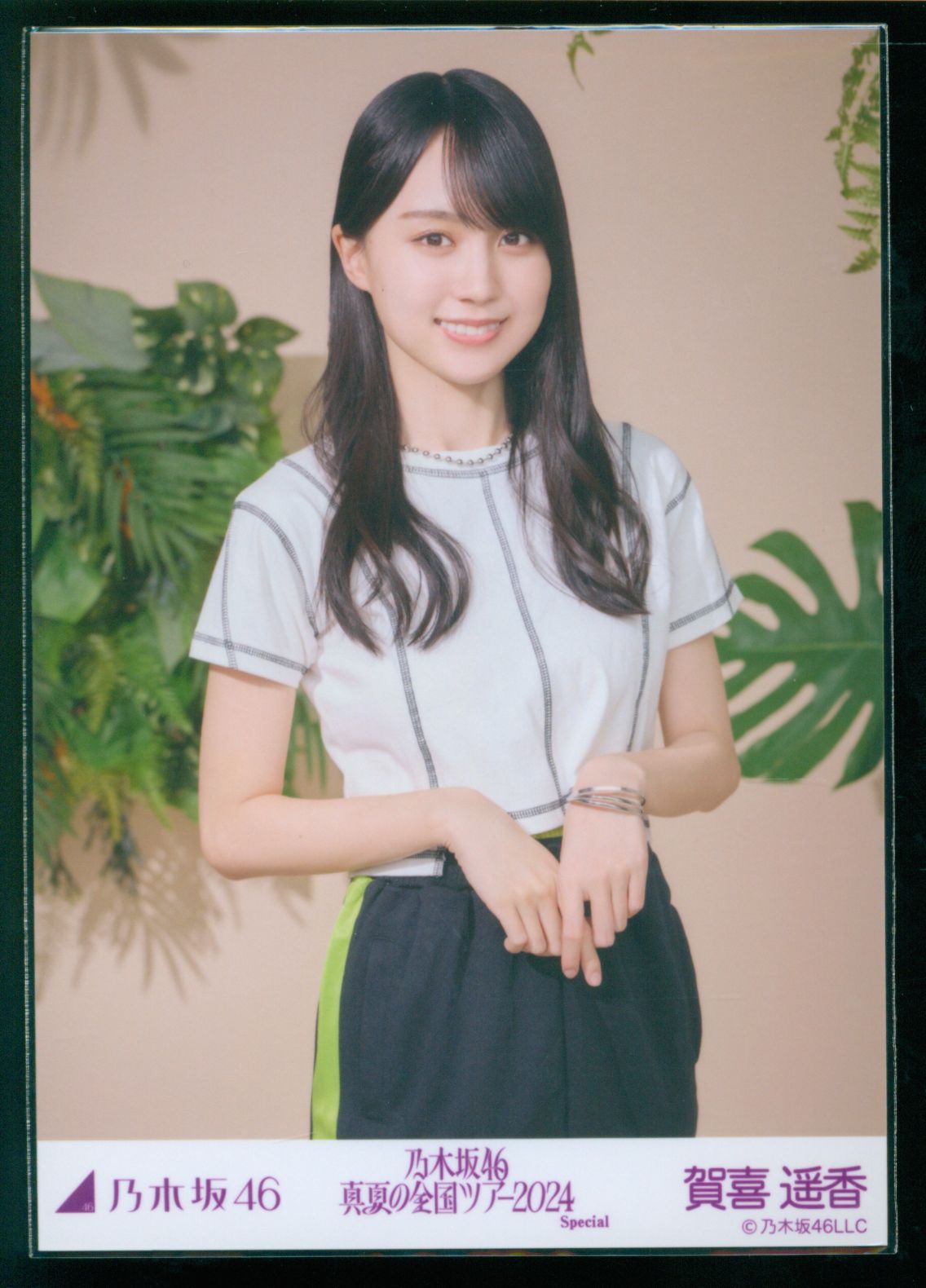 乃木坂46 生写真 賀喜遥香 コンプ真夏の全国ツアー2024衣装2