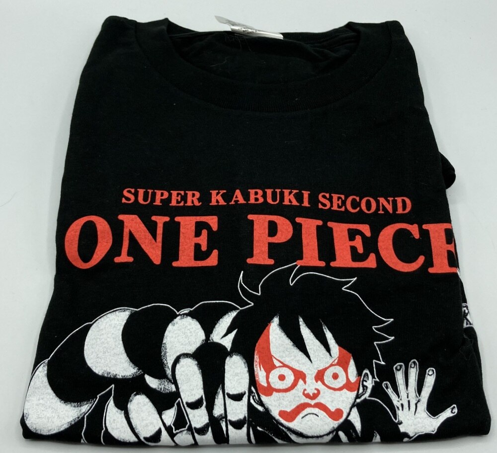 集英社 スーパー歌舞伎 ワンピース Tシャツ 隈取ルフィ Lサイズ まんだらけ Mandarake