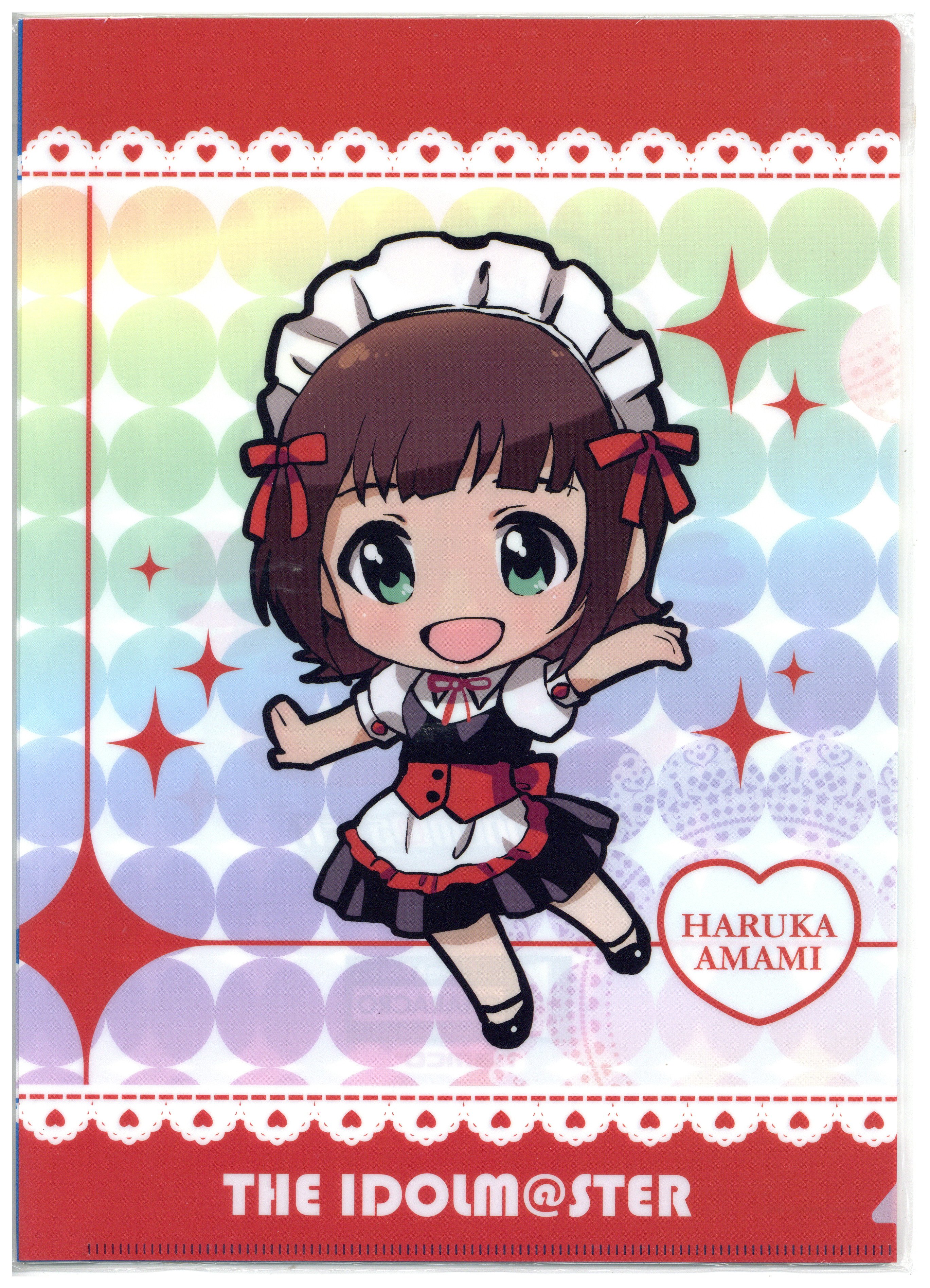 CafeBar CHARACRO A4クリアファイルセット アイドルマスター【春香、千早、あずさ、律子、小鳥】 クリアファイル まんだらけ  Mandarake