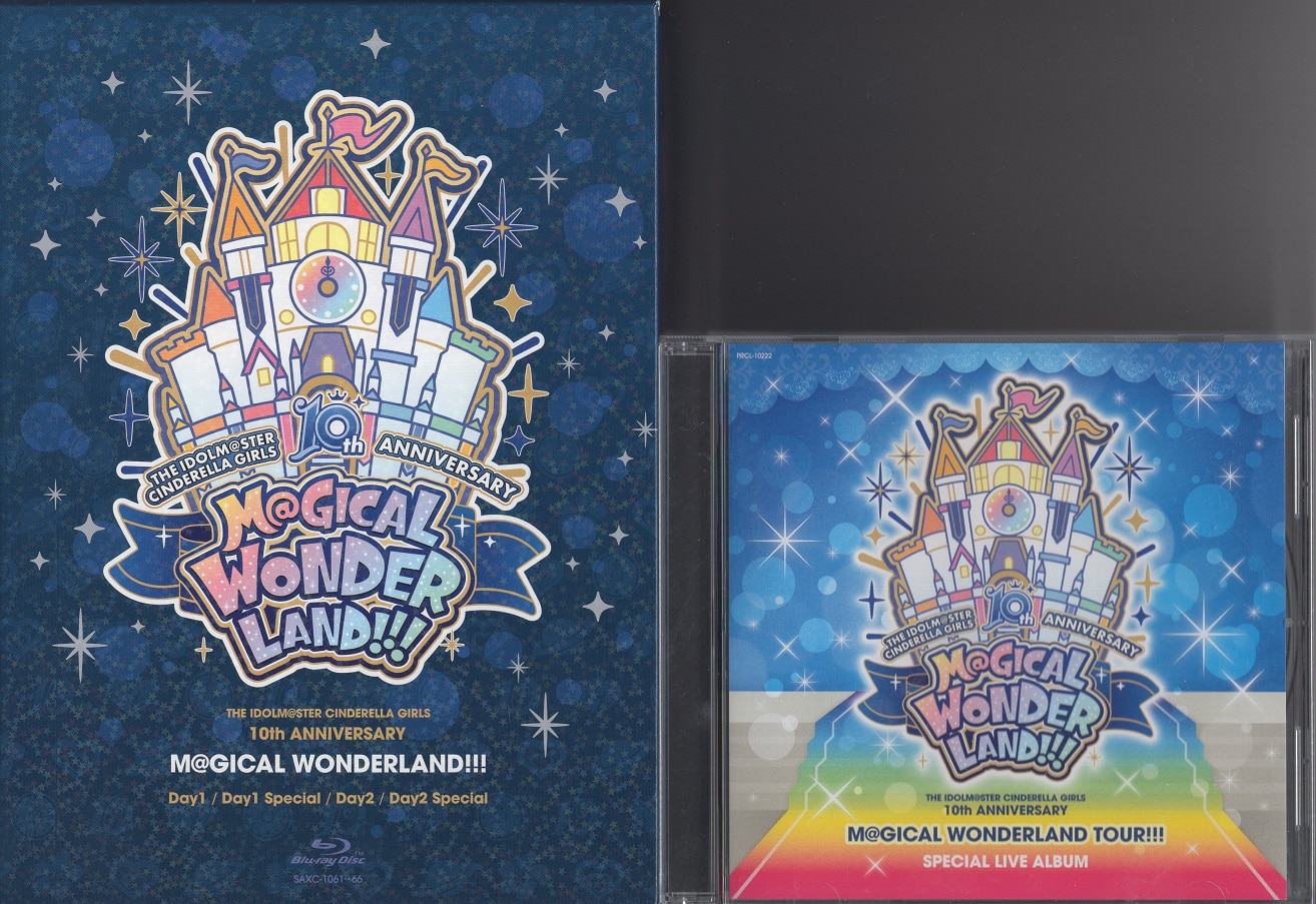 CD付き　アイドルマスター　シンデレラガールズ　10th ライブ　ブルーレイデレマス