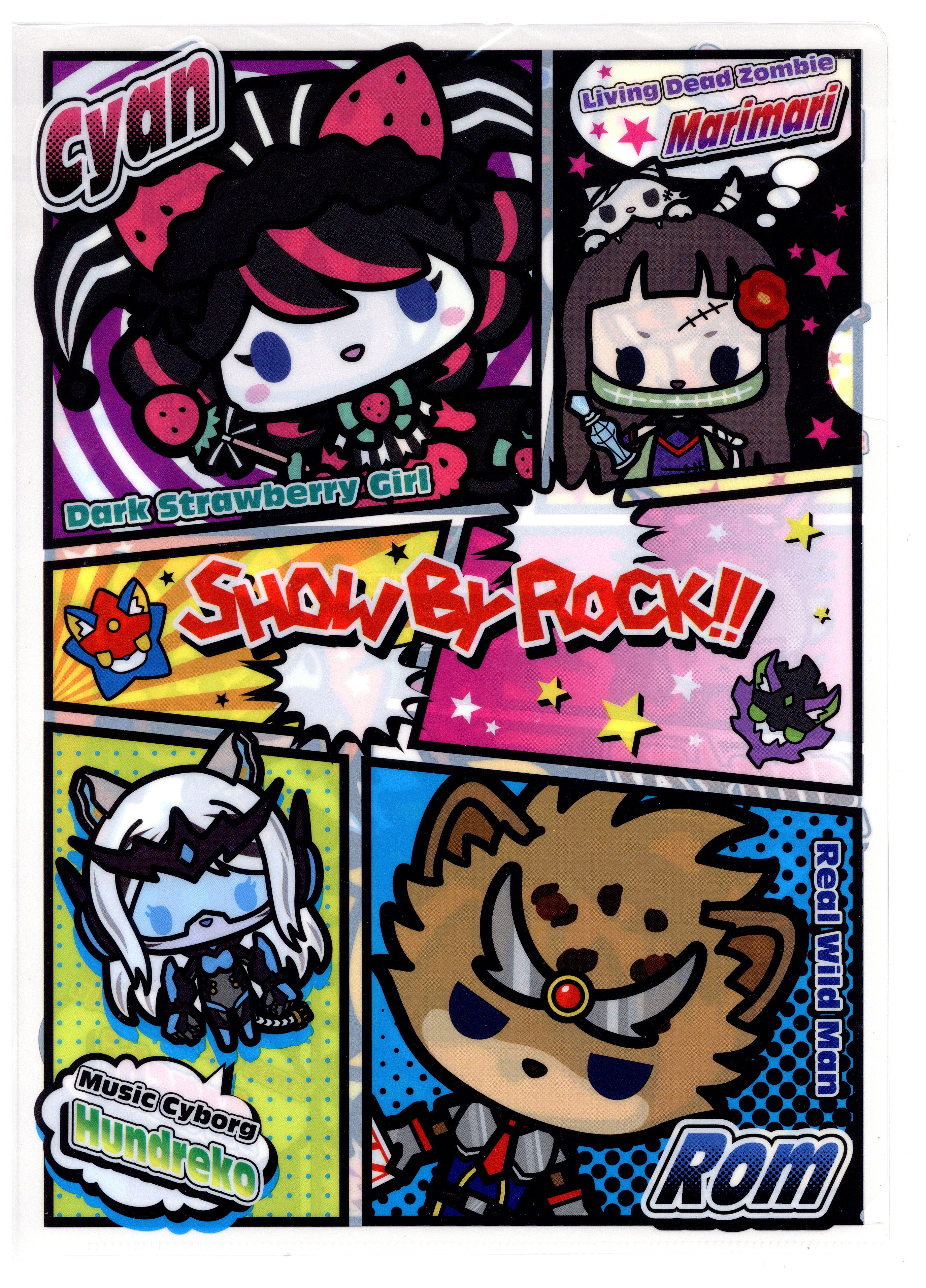 Sanrio SHOW BY ROCK!! Clear File